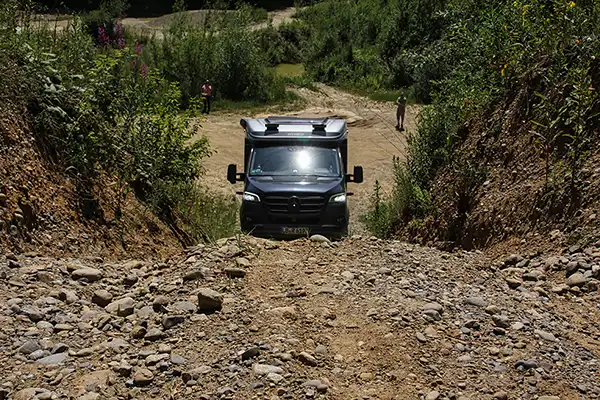 HYMER ML-T 4×4 Professionals Aufbaukurs im Gelände