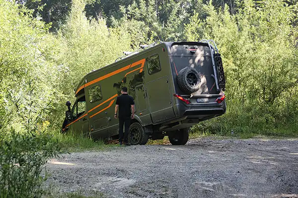HYMER ML-T 4×4 Professionals Aufbaukurs im Gelände